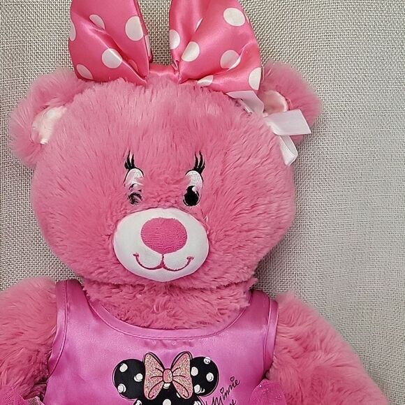 3 Build A Bear Plush. Minnie Mouse Bear, Sleepy Bear, Winter Bear - Picture 7 of 14